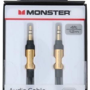 Monster 4" 3.5mm Audio Cable